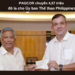 PAGCOR chuyển 4,57 triệu đô la cho Ủy ban Thể thao Philippines (1)